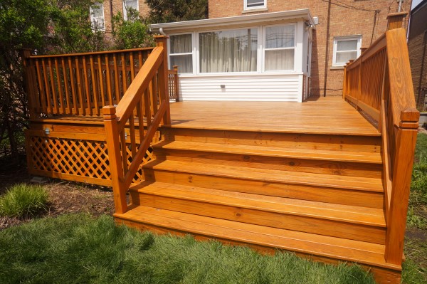 Deck restoration chicago il after