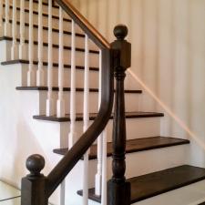 Interior Painting of Stairs and Trim in Northbrook, IL 1