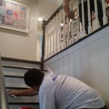 Interior Painting of Stairs and Trim in Northbrook, IL 3