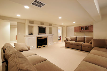 Basement remodeling