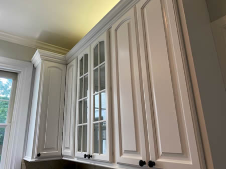 Cabinet painting finish guide matte vs satin vs semi gloss